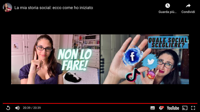YouTube video del canale